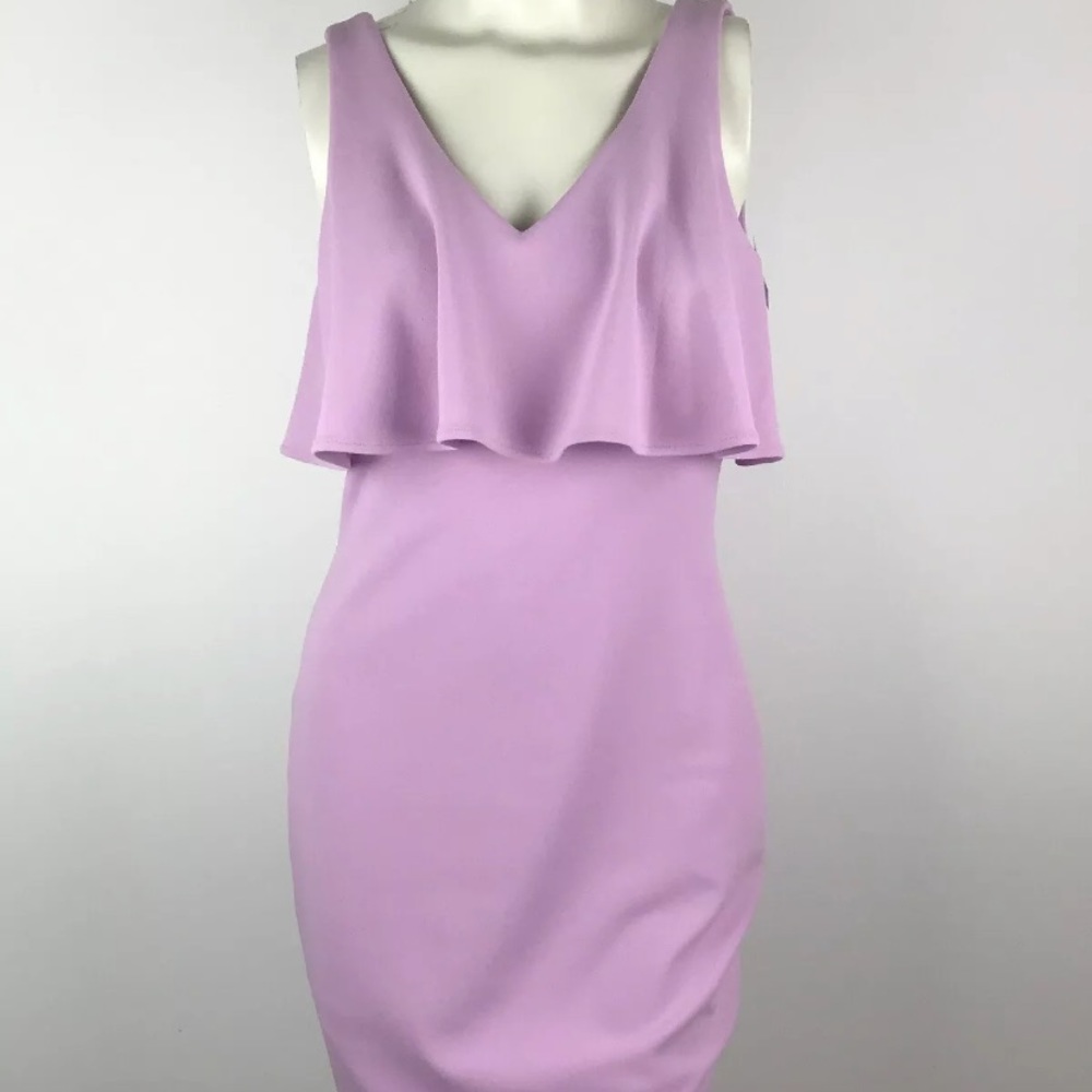 Brand New Badgley Mischka Lavender Dress Sz10
